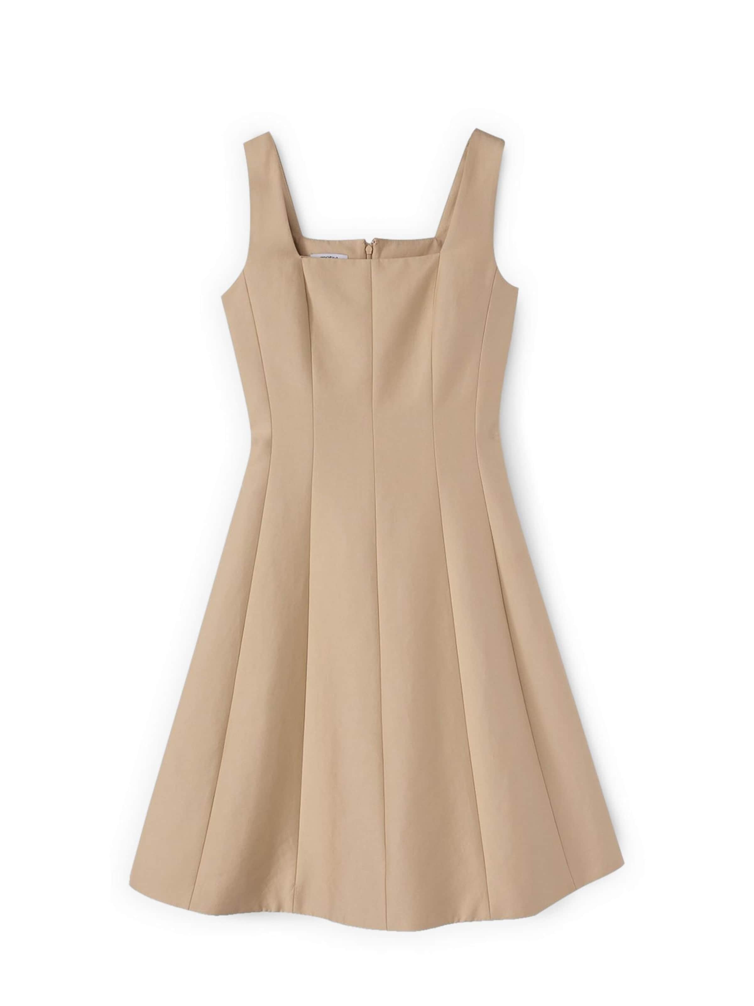 MOTIVI Dress in Beige: front