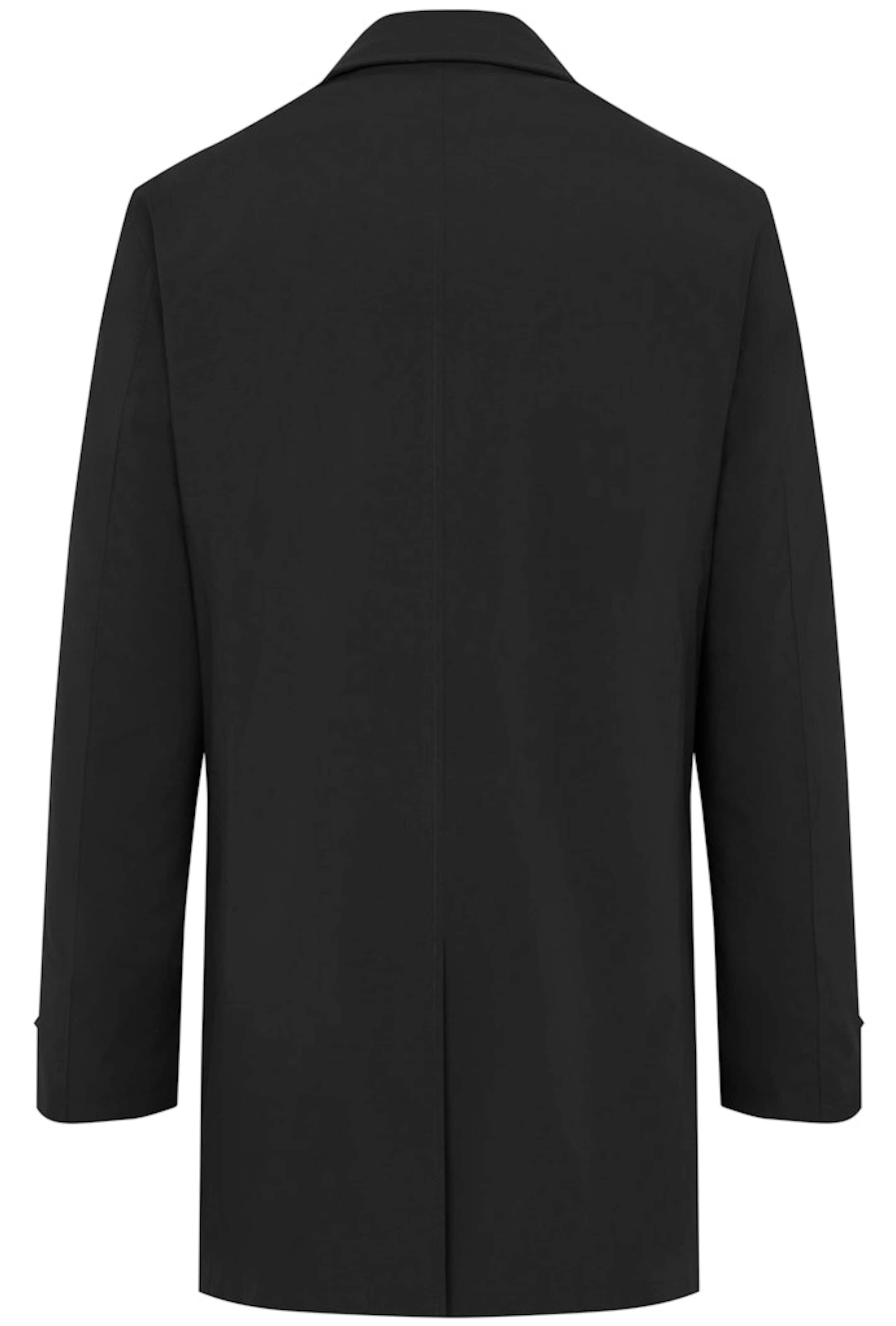 bugatti Between-seasons coat in Black