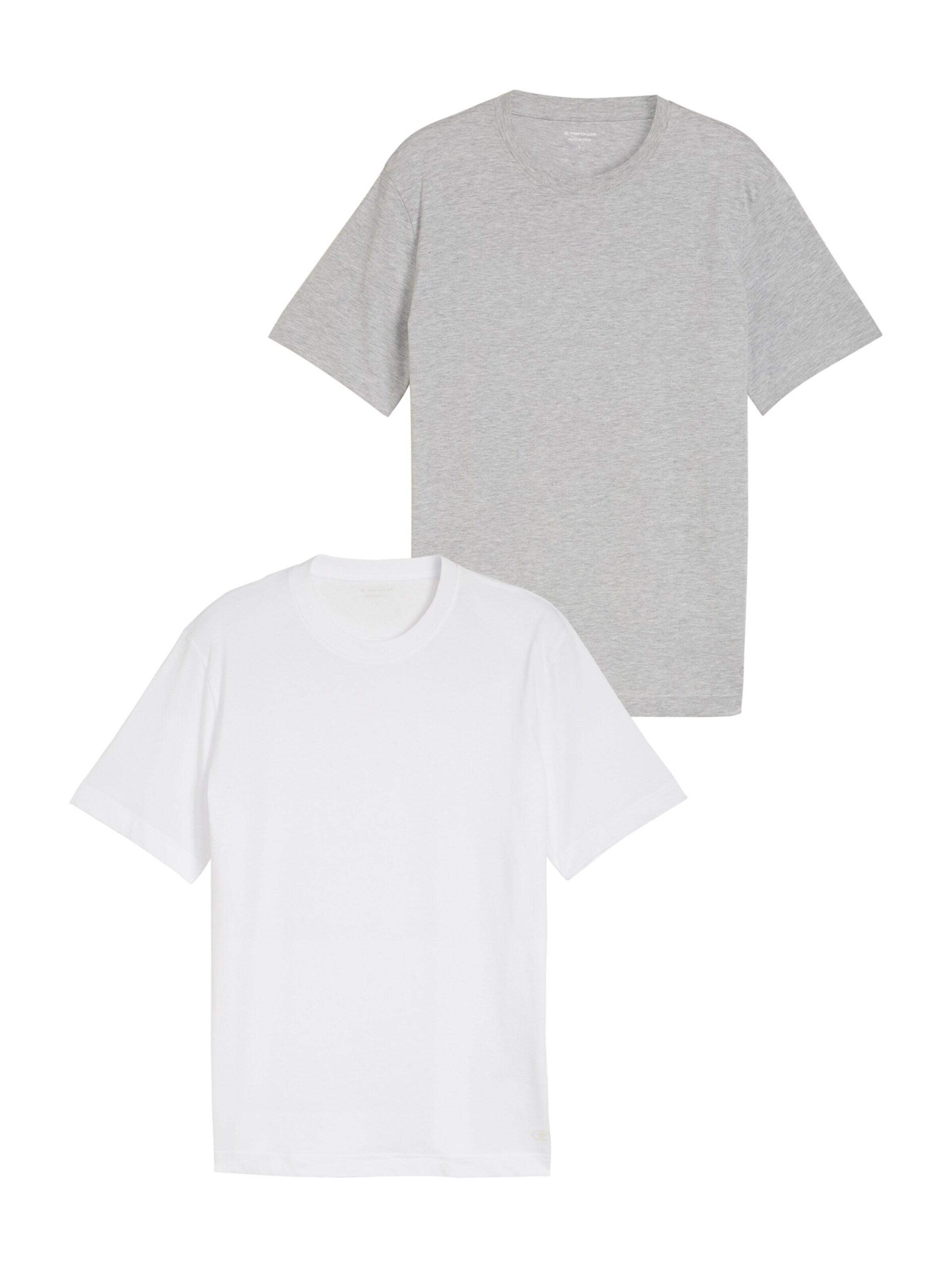 TOM TAILOR Shirt in Grey: front
