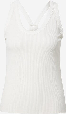 NIKE Sports top in White: front