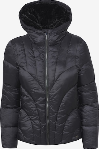 KOROSHI Välikausitakki värissä musta: etupuoli