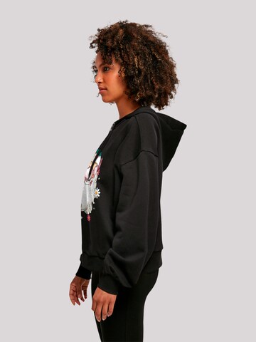 F4NT4STIC Sweatshirt 'Retro Disco Santa Christmas Bling' in Zwart