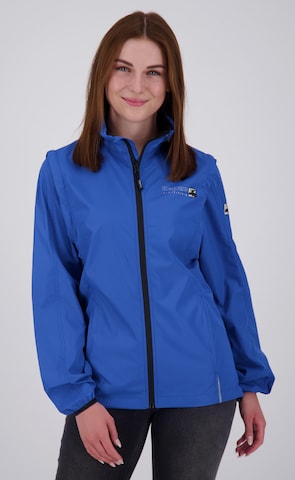 deproc Outdoor Jacket 'HAMTON WMN' in Blue: front