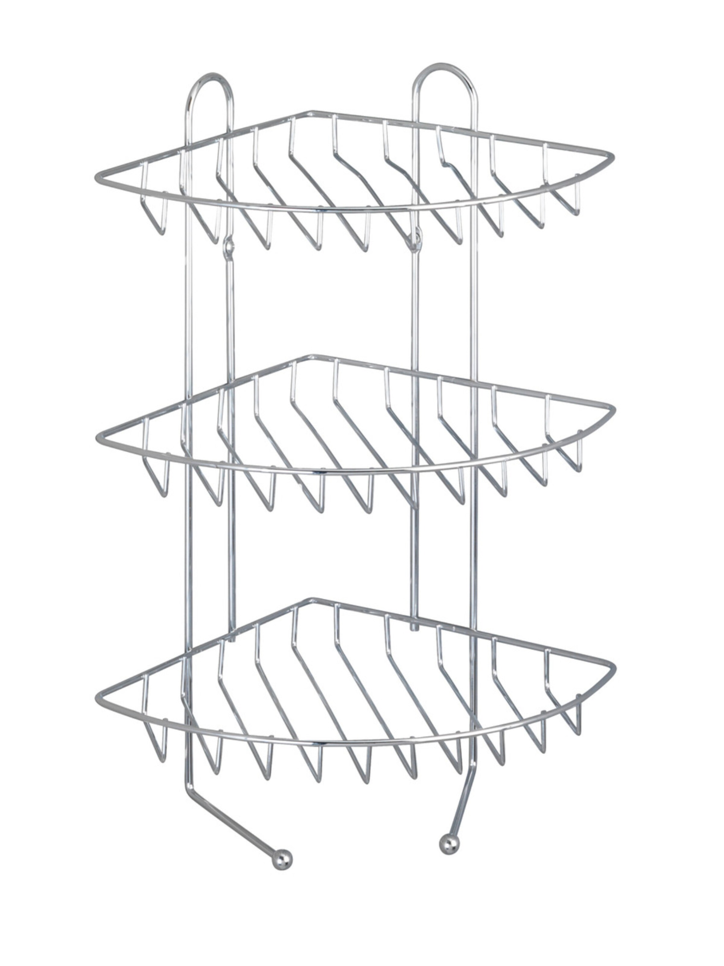 Wenko Regal in Silber: Vorderseite