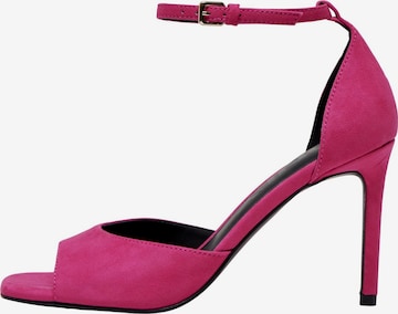 ONLY Sandale 'ALYX' in Pink: predná strana