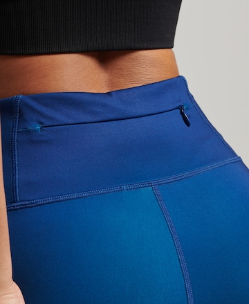 Superdry Skinny Workout Pants in Blue