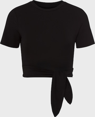 Les Lunes Shirt 'Lou' in Zwart: voorkant