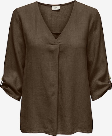 JDY - Blusa en marrón: frente