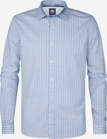 Slim fit Camicia 'Dolphinview' di Petrol Industries in blu: frontale