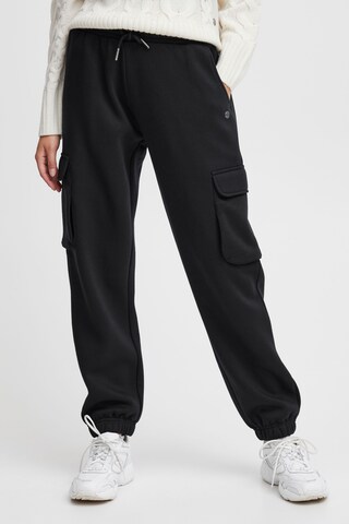 Oxmo Tapered Broek 'Honnie' in Zwart: voorkant