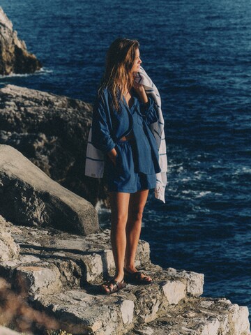 The Set Broekpak in Blauw