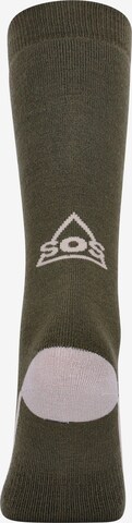 SOS Athletic Socks in Green