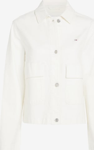 Tommy Jeans Between-Season Jacket in White: front