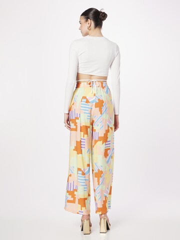 NÜMPH Wide leg Pants 'MARTINE' in Orange