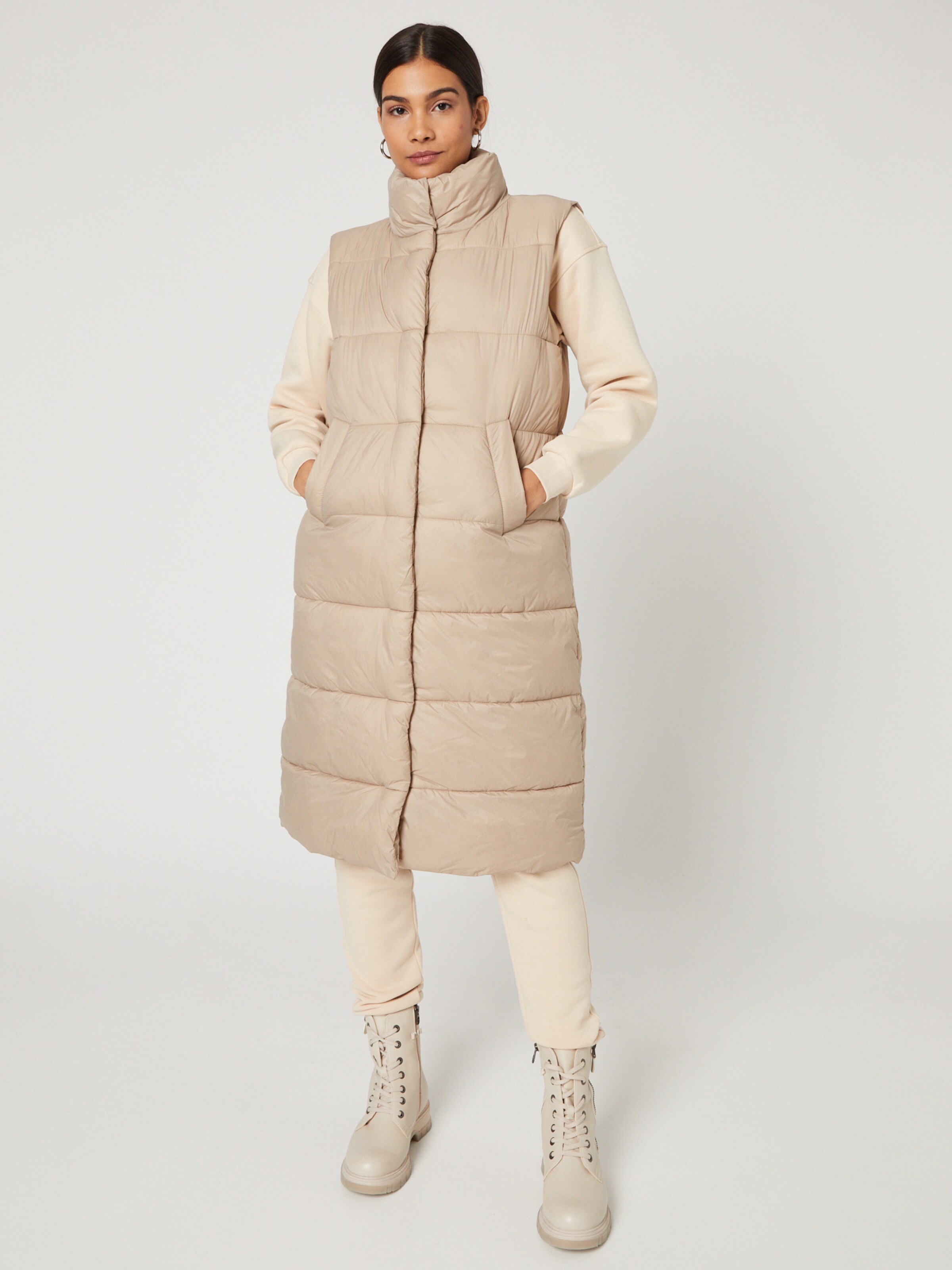 Frauen Jacken Guido Maria Kretschmer Collection Weste 'Jule' in Beige - SD77331 Frauen Jacken Guido Maria Kretschmer Collection Weste 'Jule' in Beige - SD77331