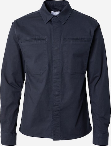 Lindbergh Between-Season Jacket in Blue: front