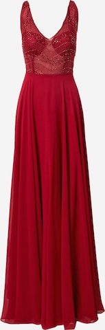 STAR NIGHT Evening dress in Red: front