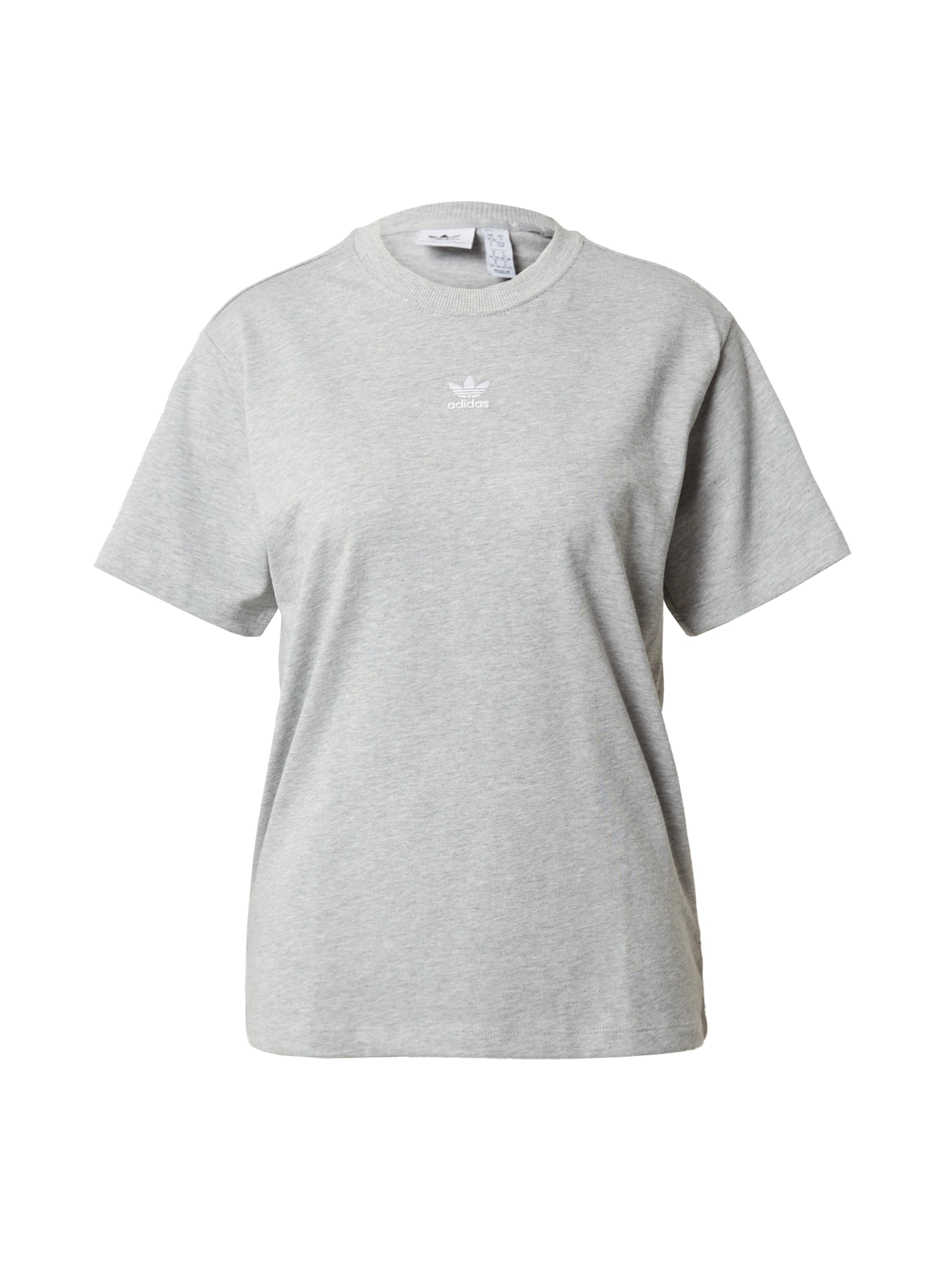 ADIDAS ORIGINALS Футболка 'Adicolor Essentials' в Серый: спереди