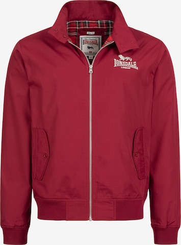 Veste mi-saison 'Classic' LONSDALE en rouge : devant