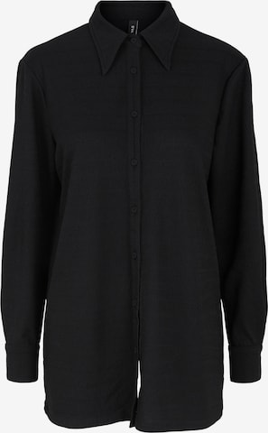 Y.A.S - Blusa 'Olima' en negro: frente