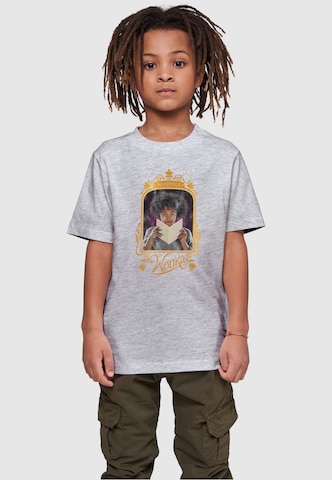 ABSOLUTE CULT T-Shirt 'Wonka - Noodle Frame' in Grau: predná strana