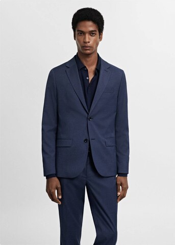 MANGO MAN Regular fit Colbert 'Paulo' in Blauw: voorkant