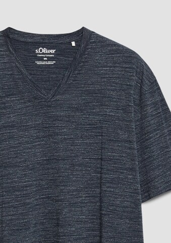 s.Oliver Men Big Sizes Shirt in Blue