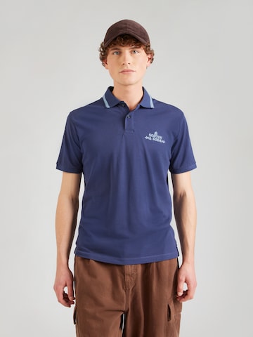 SCOTCH & SODA Póló - kék: elől