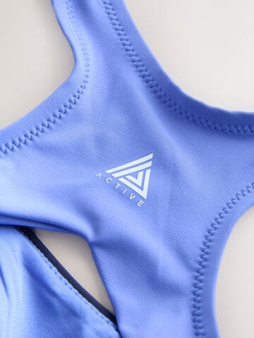 Next Bralette Swimsuit in Blue