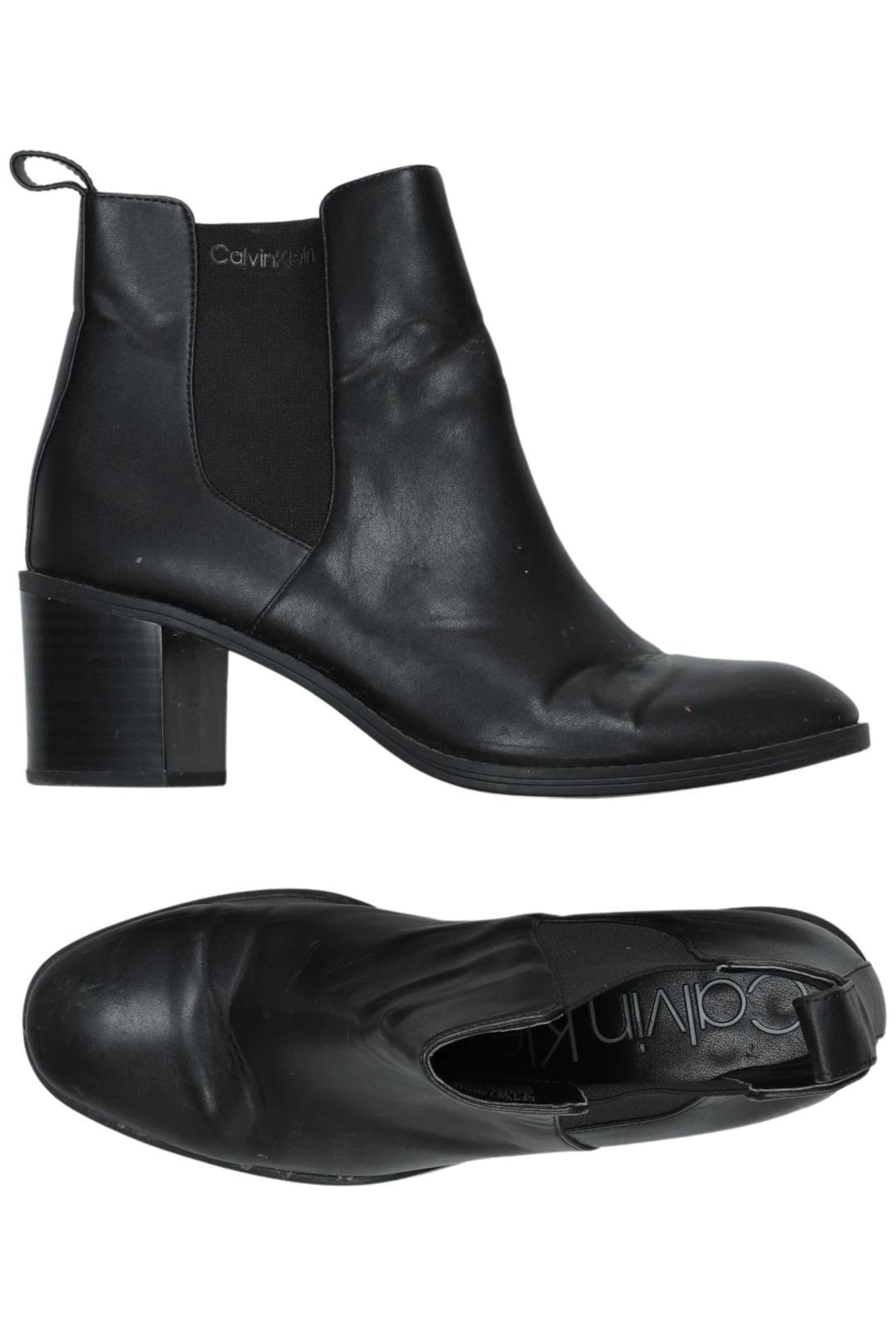 Calvin Klein Stiefelette 39 in Schwarz: Vorderseite