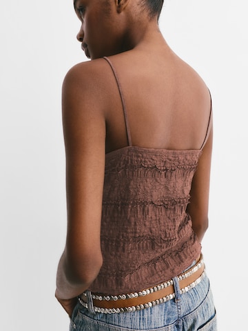 Top di Pull&Bear in marrone