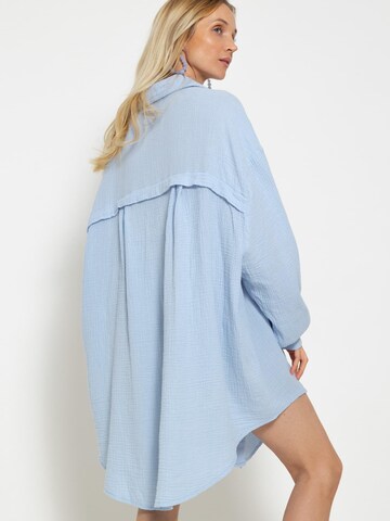 SASSYCLASSY Blouse 'lange Variante' in Blue