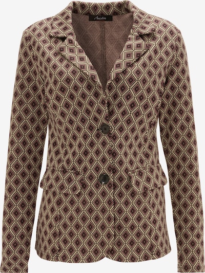 Aniston CASUAL Blazer in braunmeliert / lila, Produktansicht