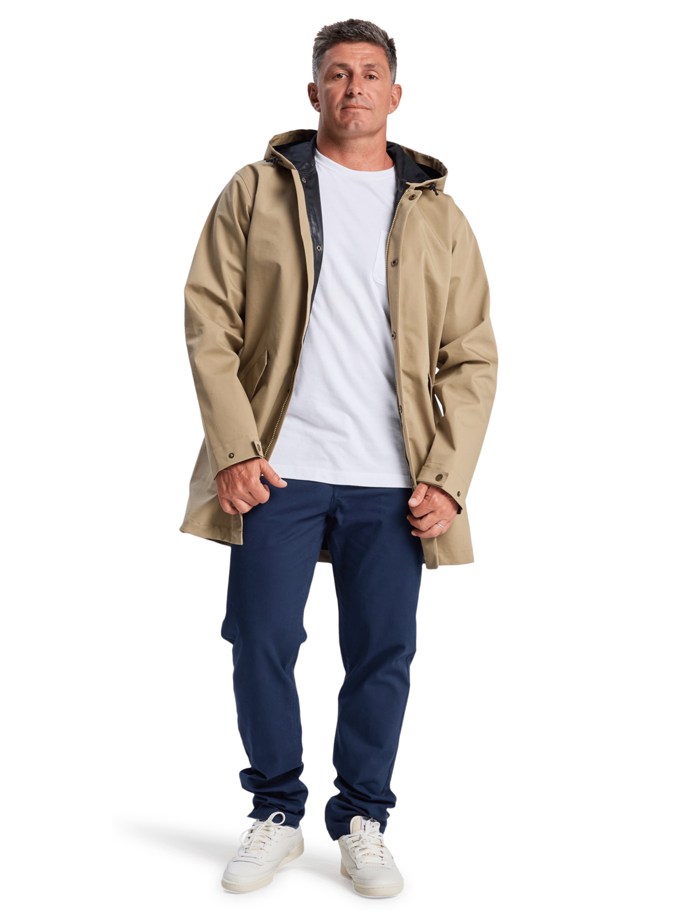 QUIKSILVER Between-Season Jacket 'Diamond Rain' in Beige