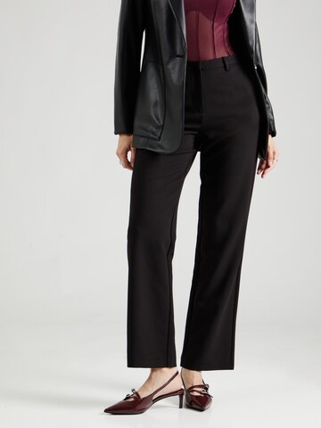 VERO MODA Обычный Штаны 'Clair' в Черный: спереди