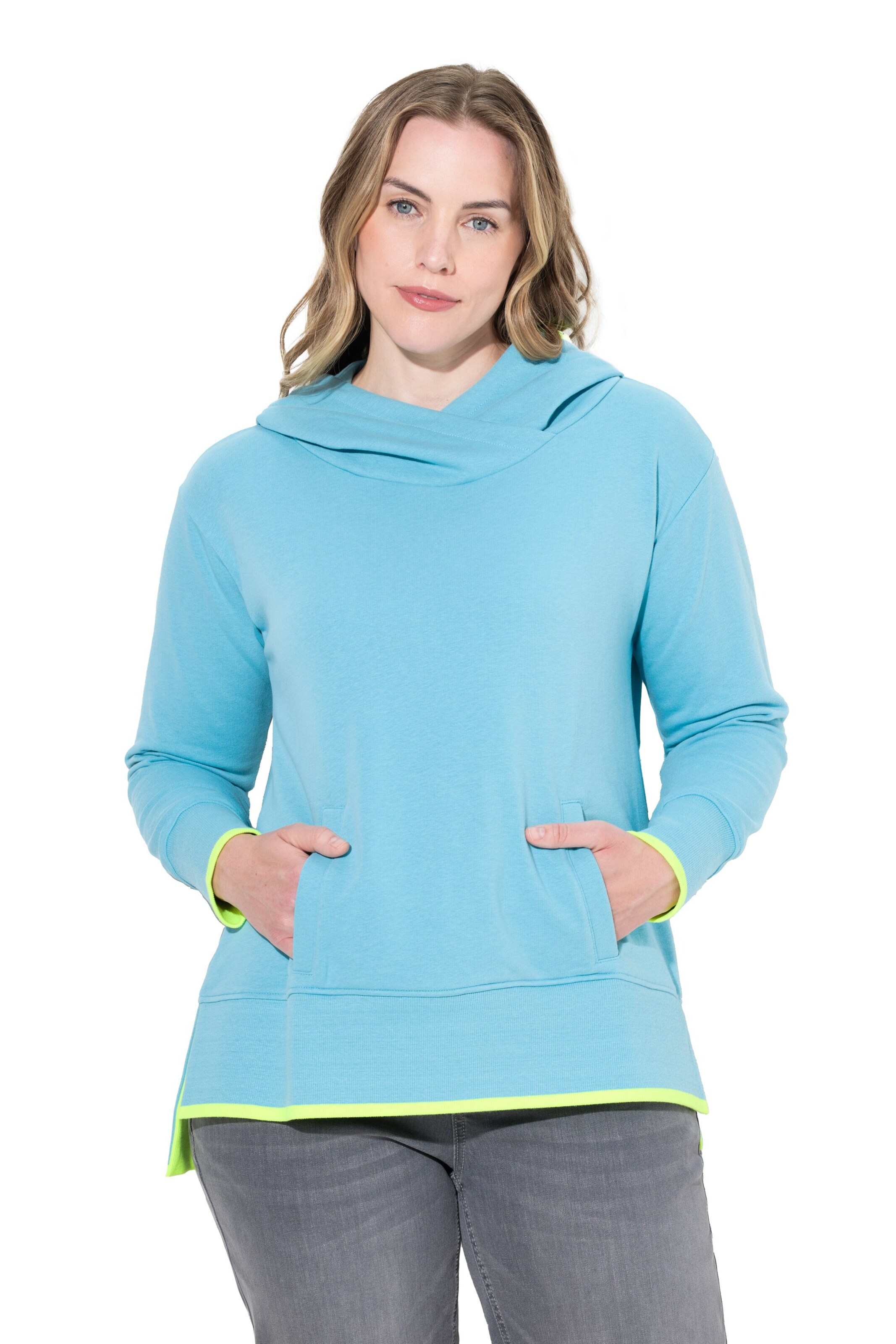 LAURASØN Sweatshirt in Blauw: voorkant