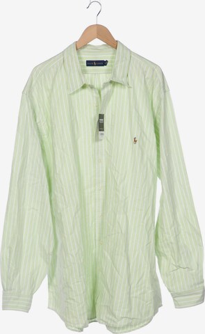 Polo Ralph Lauren Button Up Shirt in XXXL in Green: front