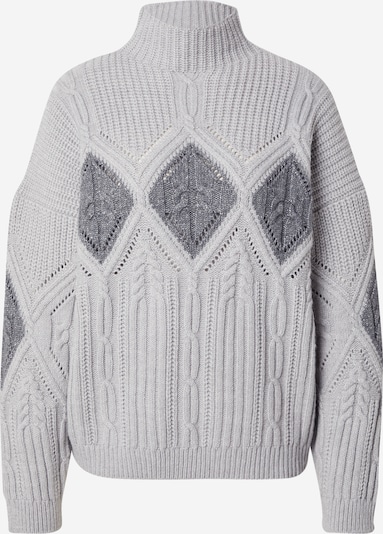 Megztinis iš Twinset, spalva – šviesiai pilka / tamsiai pilka, Prekių apžvalga