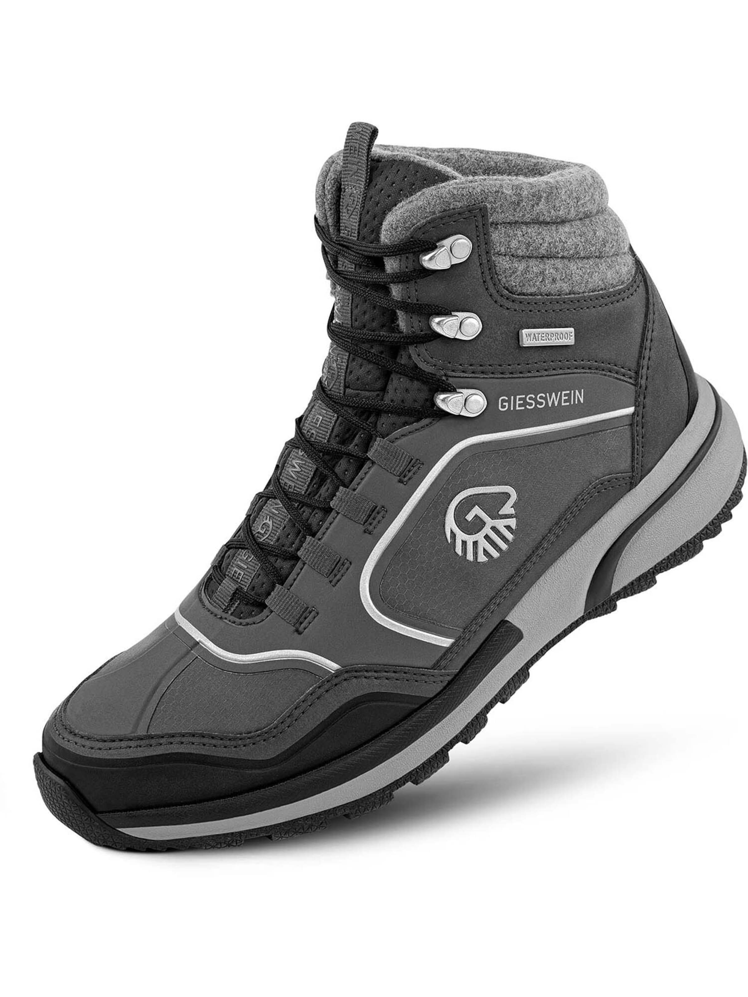 GIESSWEIN Schnürstiefel in Grau