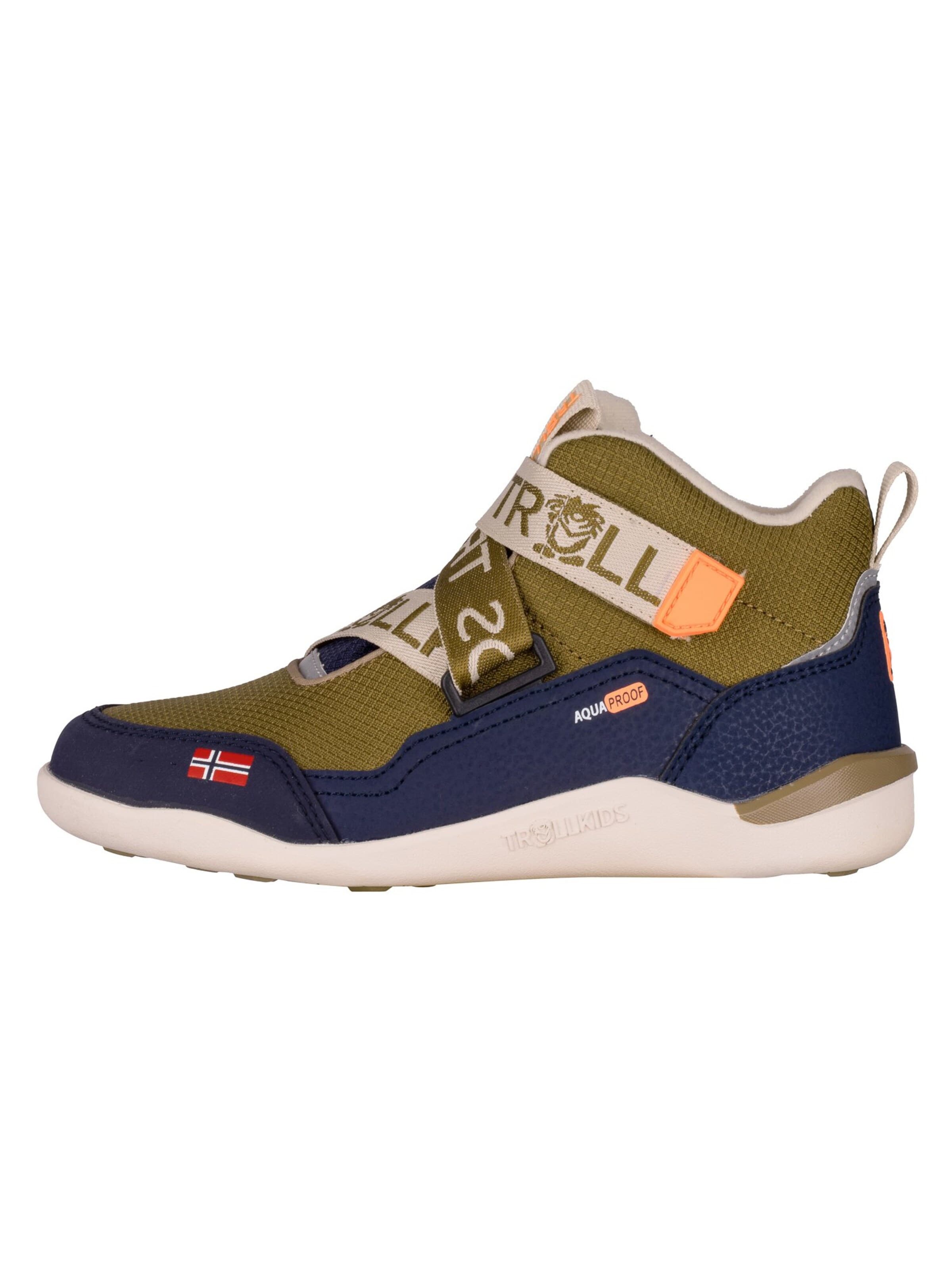 TROLLKIDS Snow Boots 'Nordfjord' in Green: front