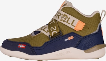 TROLLKIDS Snow Boots 'Nordfjord' in Green: front