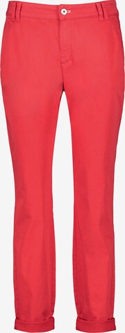 TAIFUN Chino trousers in Red: front