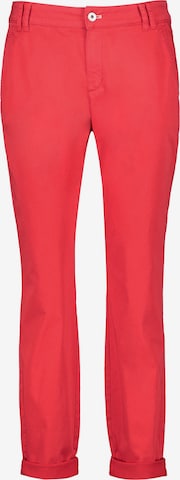 Pantalon chino TAIFUN en rouge : devant