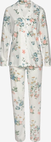 VIVANCE Pyjama in Wit: voorkant