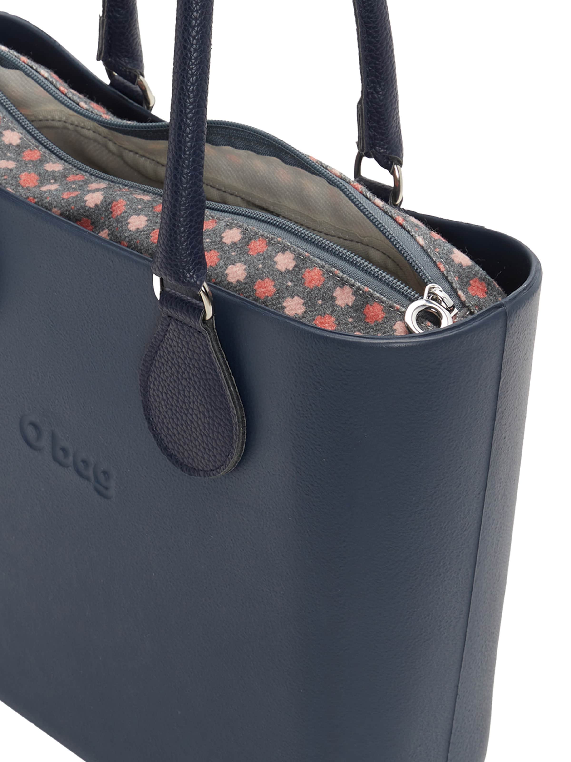 O bag Handtasche in Blau