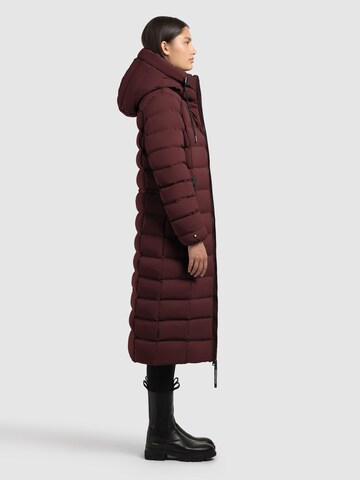 khujo Winter Coat 'Simmie2' in Red