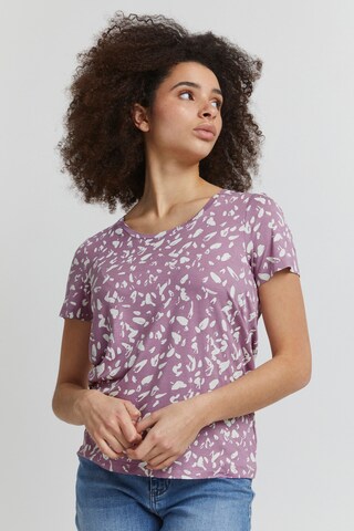 ICHI Shirt 'LISA' in Lila: voorkant