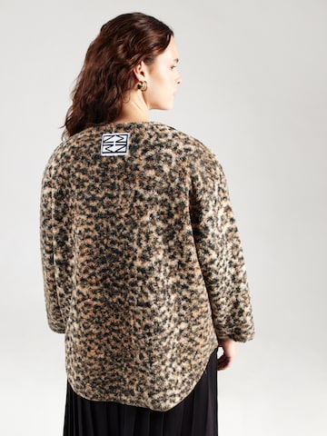 Noisy May Curve Between-season jacket 'NMFELINE' in Beige