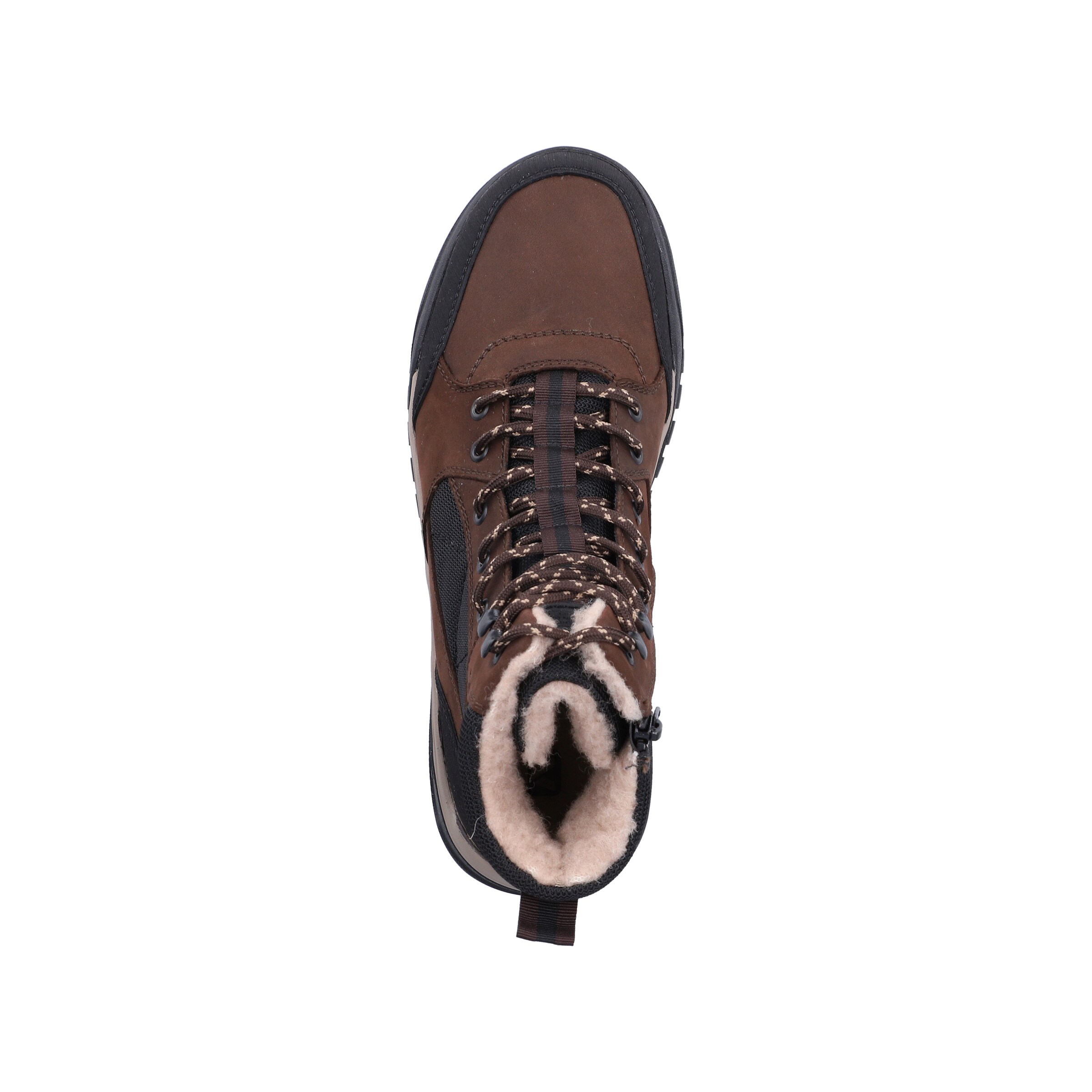 Bottines à lacets Rieker en marron