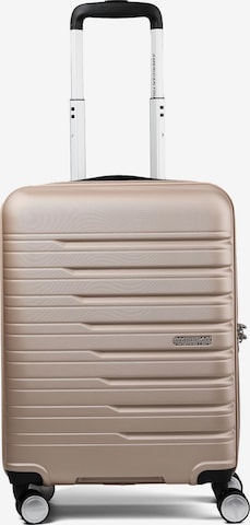 American Tourister Trolley 'Flashline' in Beige: voorkant